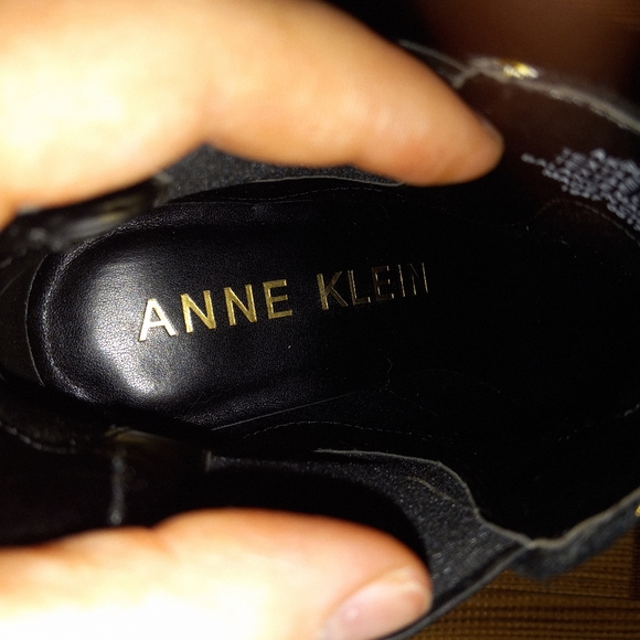 Floral Anne Klein Heeled Boots - Picture 8 of 8